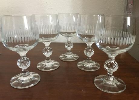 Sada brusenych poharov 5 ks, 