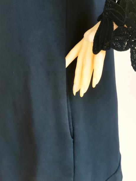 Giorgia & johns - šaty s teplákoviny, s