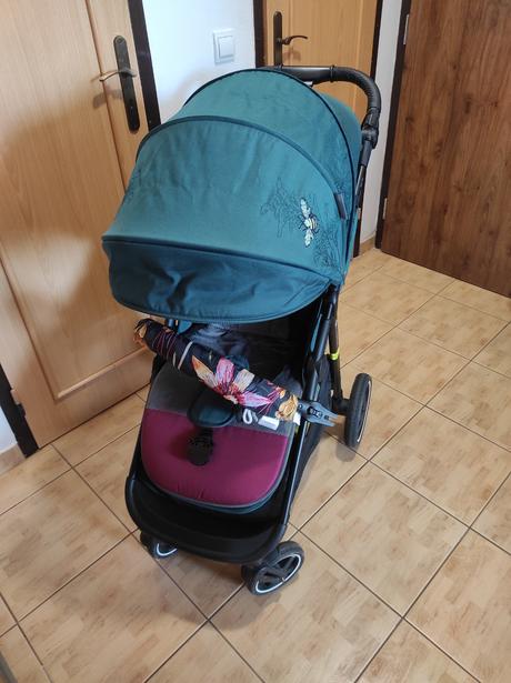 Predám športový kočík kinderkraft + podložka (v ce, kinderkraft,kinderkraft route