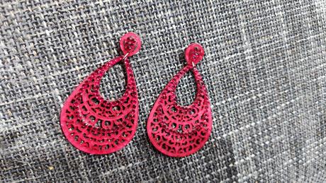 Ružové náušnice,