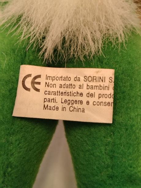 Vintage zelený králik liseberg švédsko sorini,