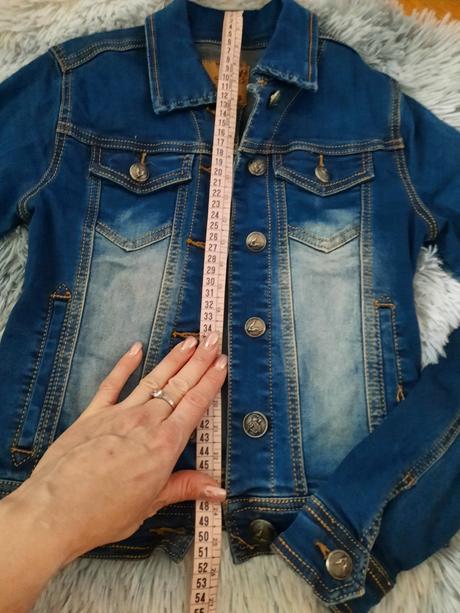 Riflová bunda m.sara, xs