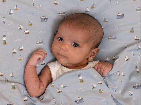 Little dutch mantinel do postieľky námornícky blue, šírka (cm): 180,dĺžka (cm): 30