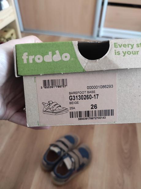 Barefoot tenisky froddo barefoot base, froddo,26