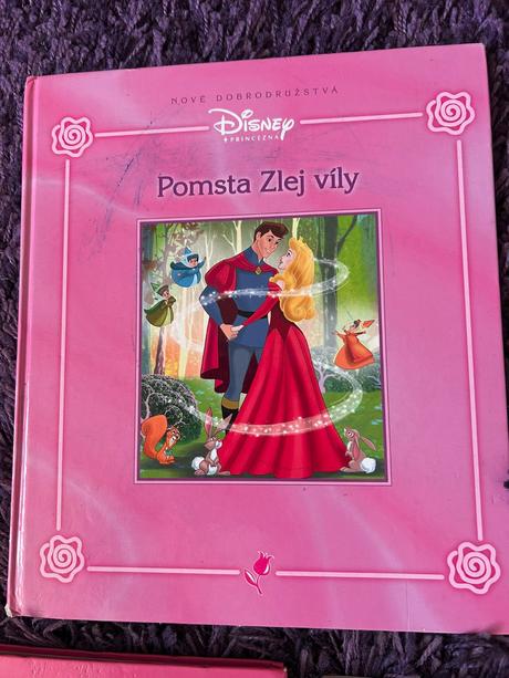 Sada 3 ks knižiek walt disney,