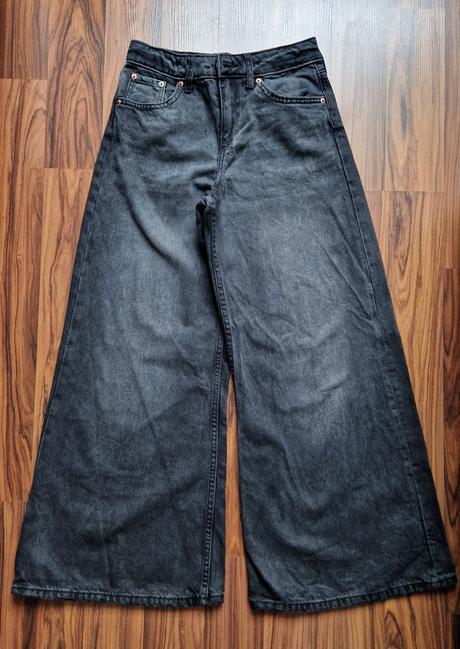 Široké rifle, h&m,152