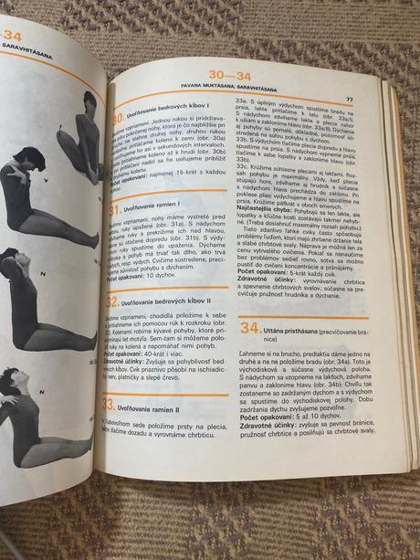 Stará retro úžasná kniha milan polášek joga,