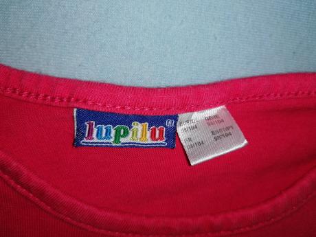 Tričko 98/104, lupilu,104