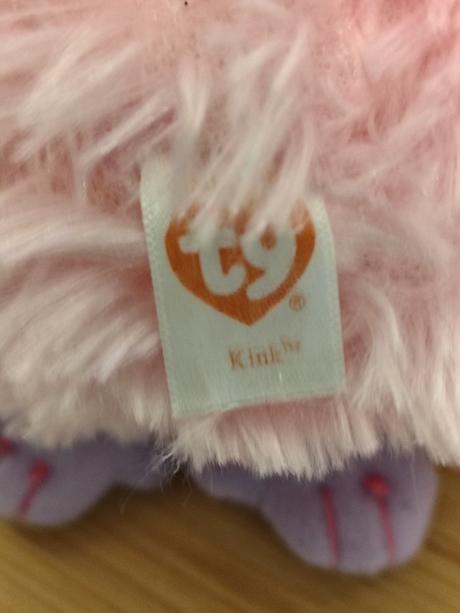 Plyšový malý ružový frizzys,ty, 19 cm, 