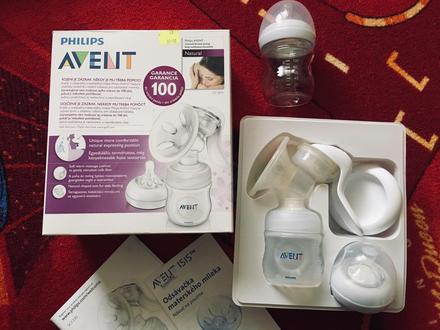 Manualna odsavacka avent,