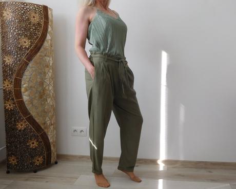 Nohavice dámske letné bavlnené, s,, tom tailor,s