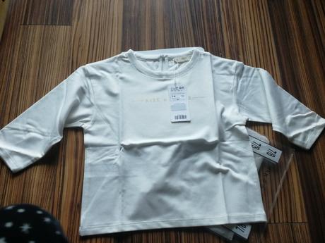 Tričko-mikina s 3/4 rukavmi, mango,122 / 128