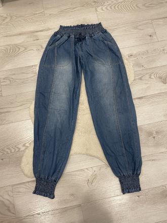 Nohavice s nízkym pásom, s