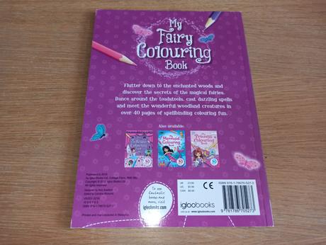 My fairy colouring book,