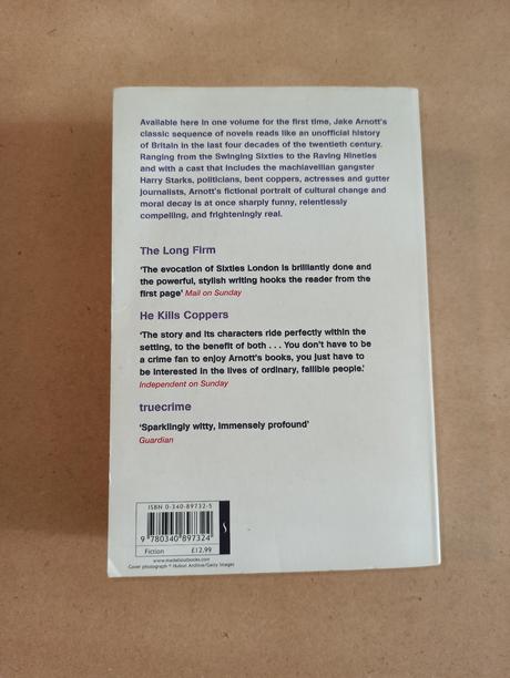 Jake arnott - the long firm trilogy  xs24, 