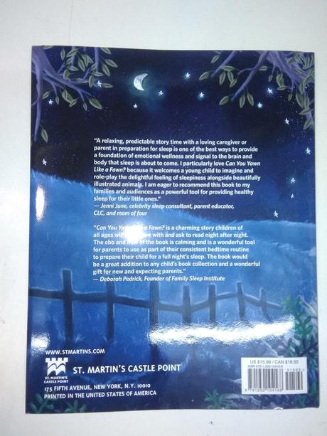 Can you yawn like a fawn,