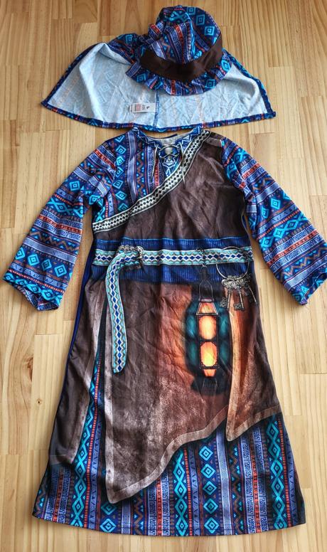 Karnevalové šaty indian na 3-4 roky, 