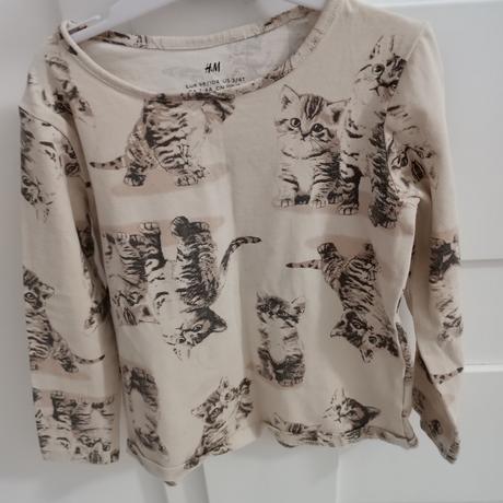 Tričko s dlhým rukávom, h&m,98