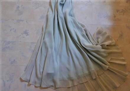 Luxusné hodvábne spoločenské šaty, 40