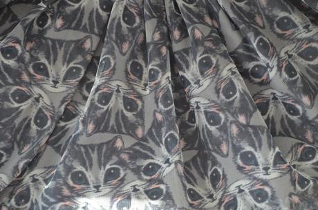 Mačičková tutu sukňa-hm-128, h&m,128