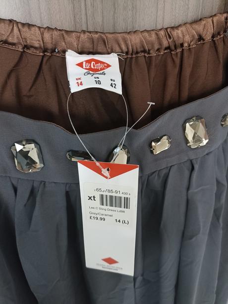 Šaty lee cooper aj pre tehuľky, veľ.l, lee cooper,l