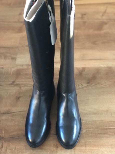 Celokozene cizmy nenosene, tommy hilfiger,42