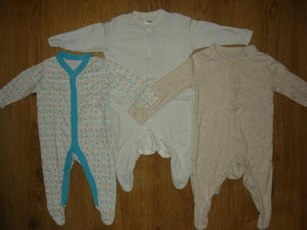 Dupačky viac kusov a značiek -68, 68