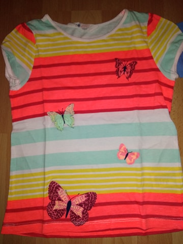 Trička 3ks - vel.122, h&m,122