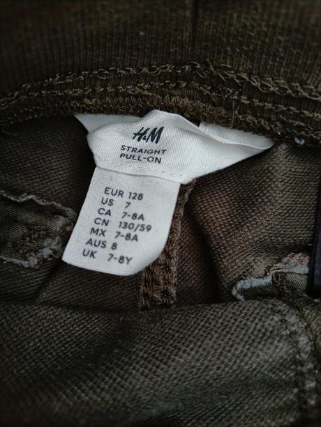Nohavice, h&m,128
