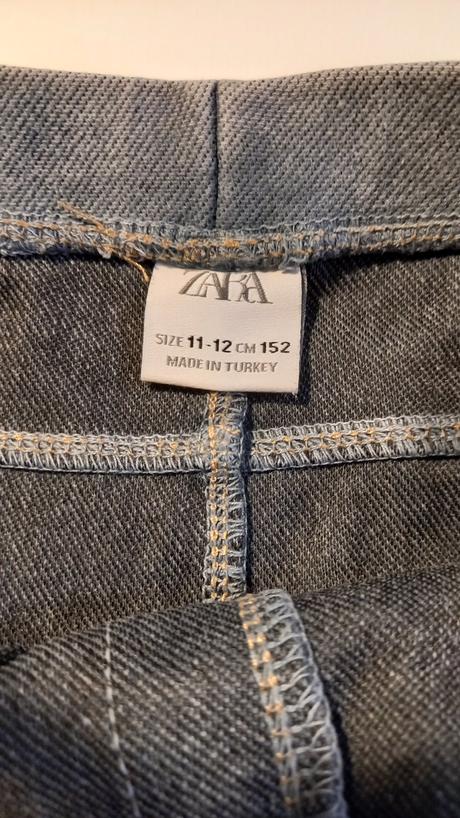 Jeggings dzeginy jeginy 152 zara, zara,152