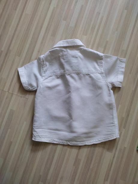 Biela košeľa s krátkym rukávom, next,86