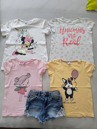Trička a šortky, 116