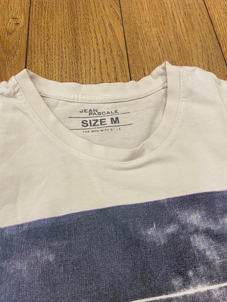 Biele tričko s nápisom - veľ. m, m