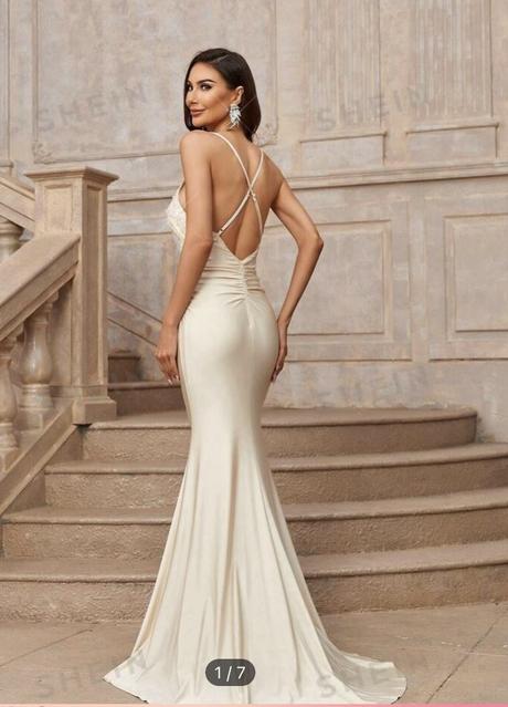 Dámske dlhé elegantné šaty, s