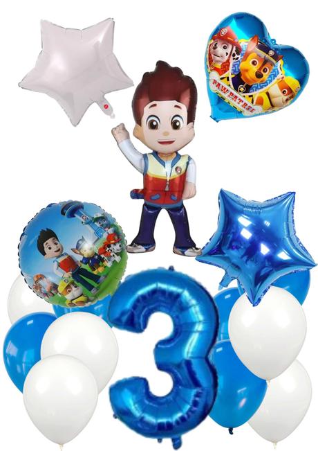 Balóny tlapky/ labková patrola- až 15/16/17/18/19/, 