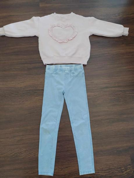 Mikina so srdiečkom, zara,128