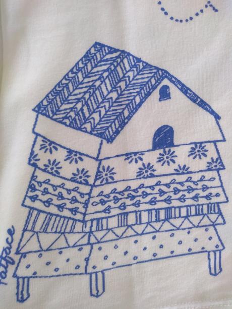 Tričko s včelami a úľom, 128