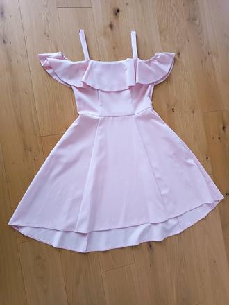 Bledoružové šaty, m