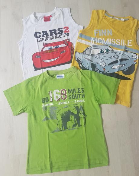 Tričko 3 ks, h&m,122