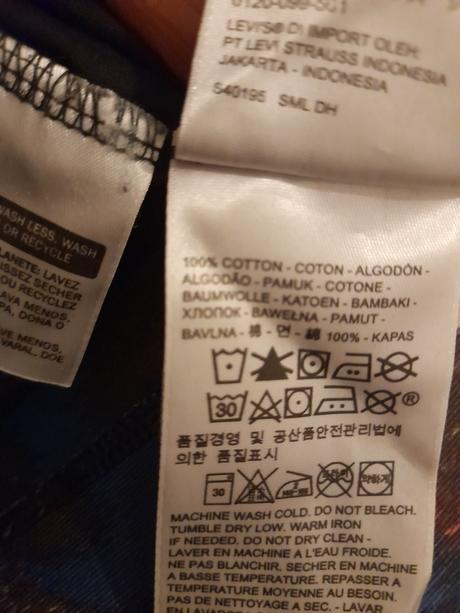Tričko, levis,m