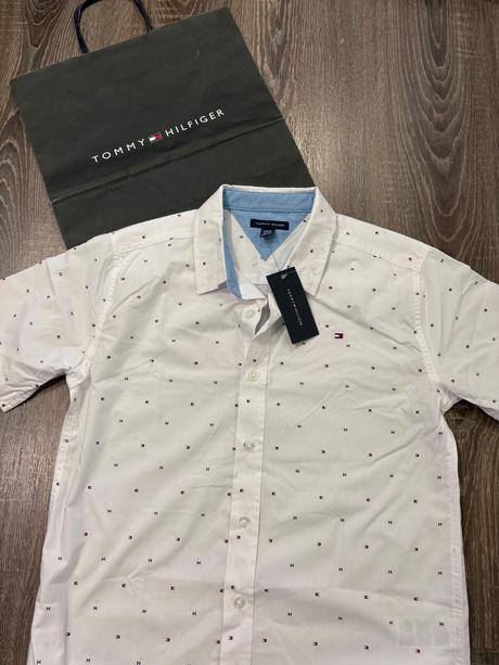 Tommy hilfiger chlapcenska letna kosela 14/16 roko, tommy hilfiger,164