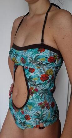 Plavky - monokiny, billabong,xs
