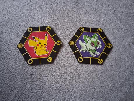 Pokémon karta odznak nintendo picachu pikachu meow, 