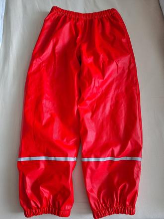 Zateplene pogumované nohavice 122/128, lupilu,122