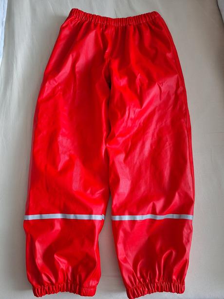 Zateplene pogumované nohavice 122/128, lupilu,122