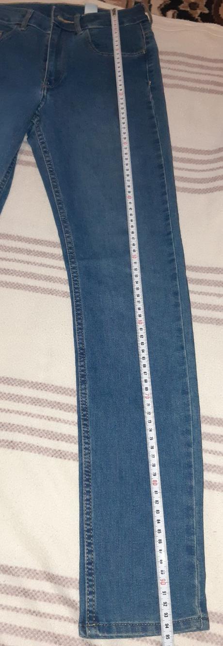 Dámske/dievčenské úzke rifle velk. 26, denim,26