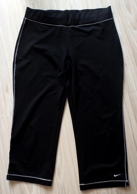 Čierne športové trištvrťáky zn. nike, v. s/m, nike,m