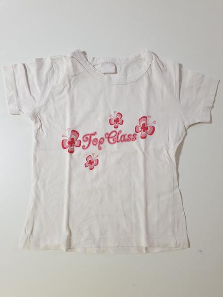 Biele tričko top class, 110
