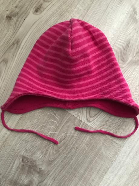 Čiapka šnúrky 3-4 roky podšitá, lindex,104