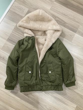 Obojstranná zimná bomber bunda zara, zara,134